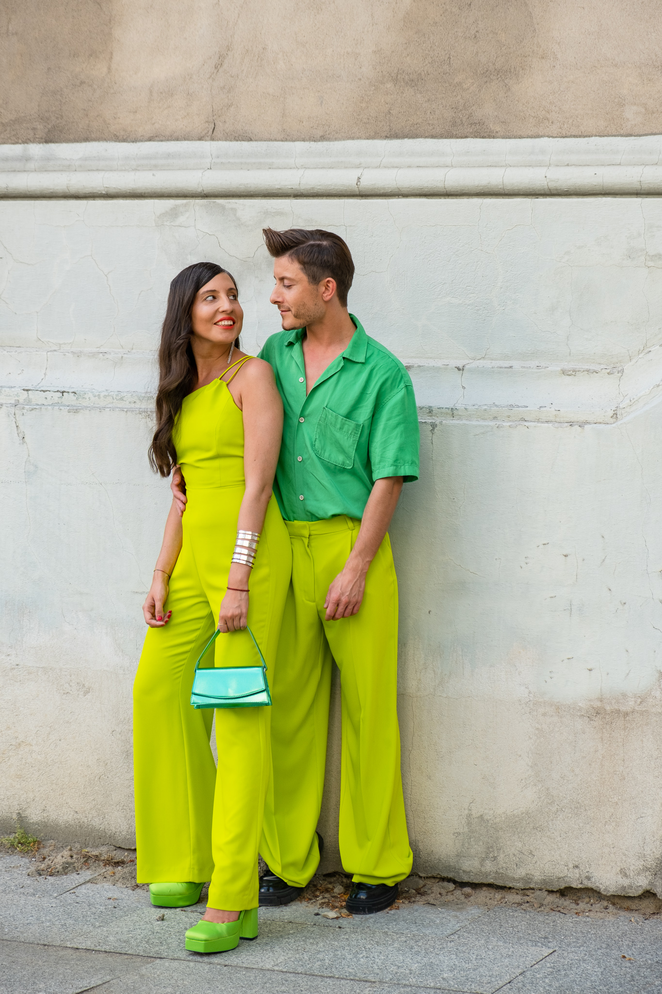 anrika i szafa gra fashion couple style weeding weselne okolicznościowe stylizacje dla par trendy moda 2023  blogerka modowa 